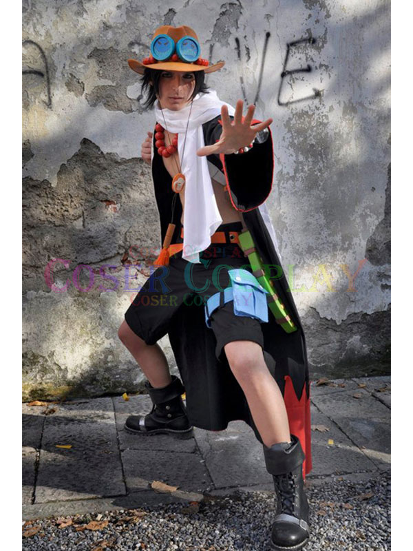 1201 ONE PIECE Portgas D Ace Desert Anime Cosplay Costume